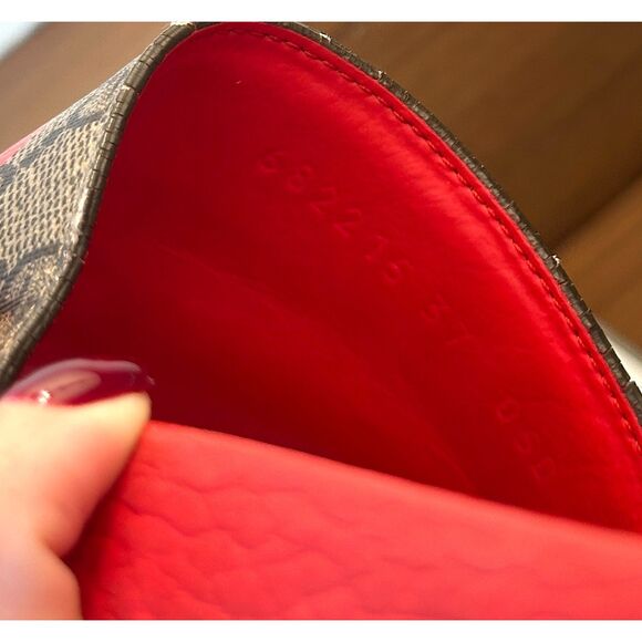 Gucci GG Supreme “LOVE” Slide Sandals – Red – Size EU 37 – Authentic - Picture 4 of 6